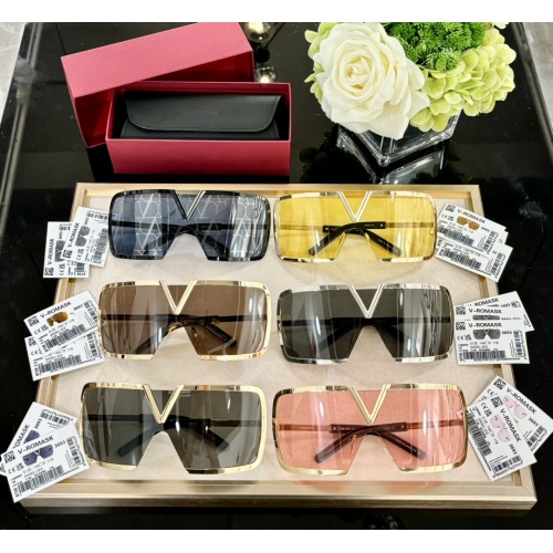 Replica Valentino AAA Quality Sunglasses #1235757 $68.00 USD for Wholesale