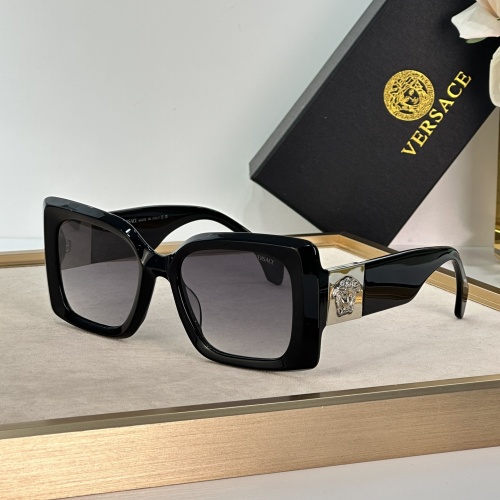 Versace AAA Quality Sunglasses #1235772 $64.00 USD, Wholesale Replica Versace AAA Quality Sunglasses