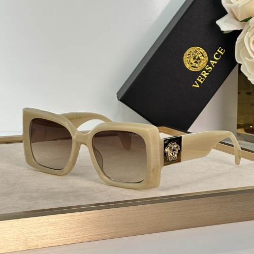 Versace AAA Quality Sunglasses #1235774 $64.00 USD, Wholesale Replica Versace AAA Quality Sunglasses