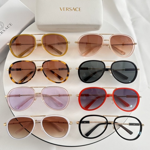 Replica Versace AAA Quality Sunglasses #1235799 $56.00 USD for Wholesale