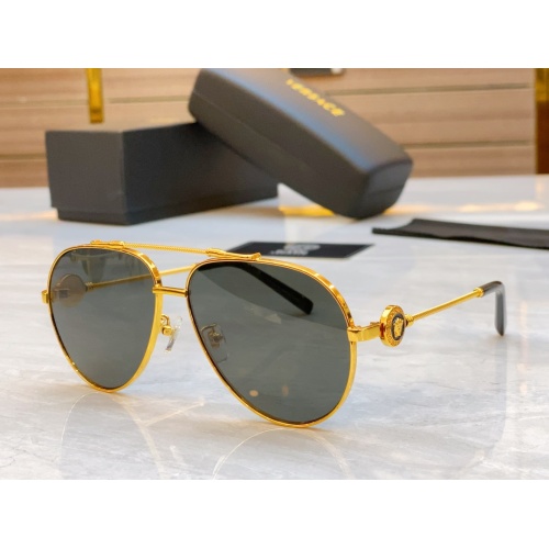 Versace AAA Quality Sunglasses #1235808 $52.00 USD, Wholesale Replica Versace AAA Quality Sunglasses