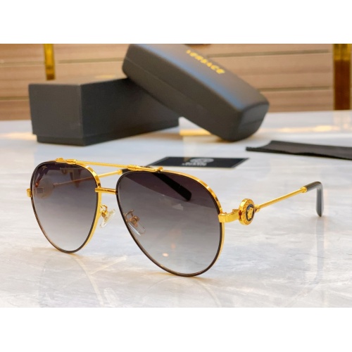 Versace AAA Quality Sunglasses #1235809 $52.00 USD, Wholesale Replica Versace AAA Quality Sunglasses