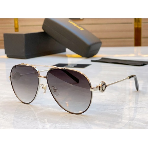 Versace AAA Quality Sunglasses #1235810 $52.00 USD, Wholesale Replica Versace AAA Quality Sunglasses