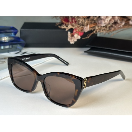 Yves Saint Laurent YSL AAA Quality Sunglasses #1235845 $52.00 USD, Wholesale Replica Yves Saint Laurent YSL AAA Quality Sunglasses