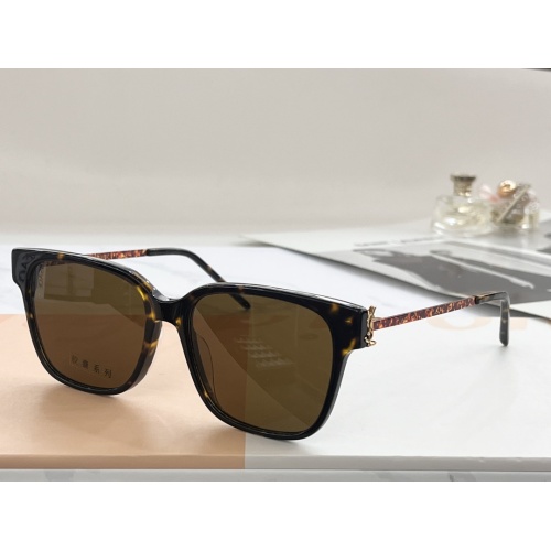 Yves Saint Laurent YSL AAA Quality Sunglasses #1235854 $60.00 USD, Wholesale Replica Yves Saint Laurent YSL AAA Quality Sunglasses