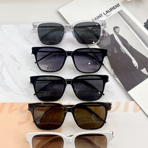 Replica Yves Saint Laurent YSL AAA Quality Sunglasses #1235855 $60.00 USD for Wholesale