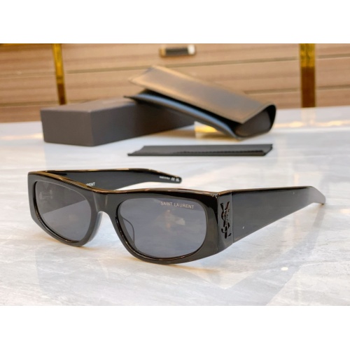 Yves Saint Laurent YSL AAA Quality Sunglasses #1235866 $60.00 USD, Wholesale Replica Yves Saint Laurent YSL AAA Quality Sunglasses