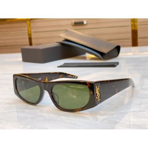 Yves Saint Laurent YSL AAA Quality Sunglasses #1235867 $60.00 USD, Wholesale Replica Yves Saint Laurent YSL AAA Quality Sunglasses