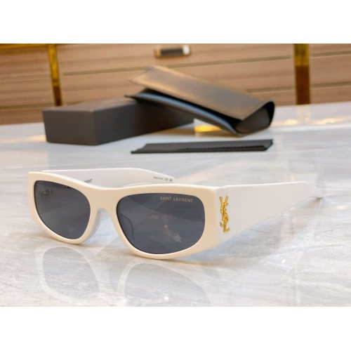 Yves Saint Laurent YSL AAA Quality Sunglasses #1235869 $60.00 USD, Wholesale Replica Yves Saint Laurent YSL AAA Quality Sunglasses