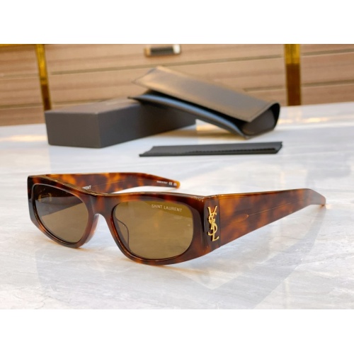 Yves Saint Laurent YSL AAA Quality Sunglasses #1235871 $60.00 USD, Wholesale Replica Yves Saint Laurent YSL AAA Quality Sunglasses