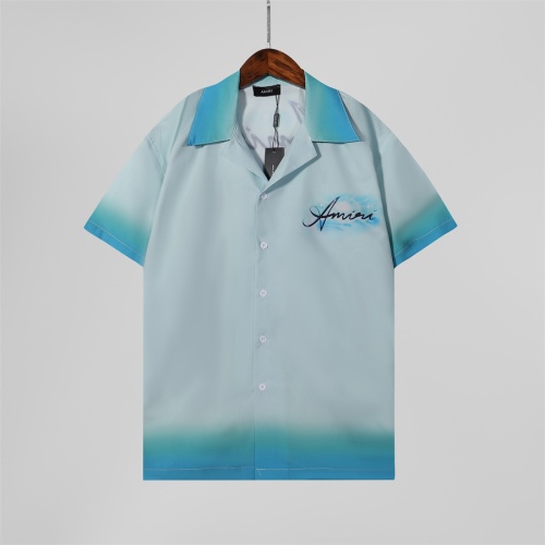 Amiri Shirts Short Sleeved For Men #1235933 $36.00 USD, Wholesale Replica Amiri Shirts