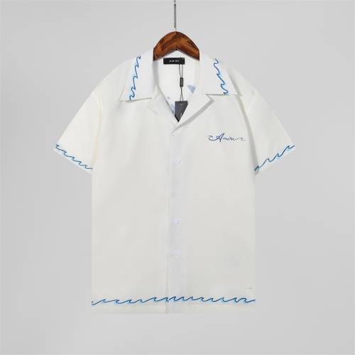 Amiri Shirts Short Sleeved For Men #1235938 $36.00 USD, Wholesale Replica Amiri Shirts