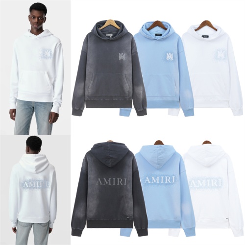 Replica Amiri Hoodies Long Sleeved For Unisex #1235950 $52.00 USD for Wholesale