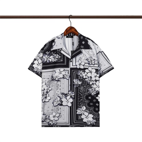 Amiri Shirts Short Sleeved For Men #1235972 $36.00 USD, Wholesale Replica Amiri Shirts