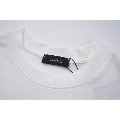 Replica Amiri T-Shirts Short Sleeved For Unisex #1235976 $32.00 USD for Wholesale