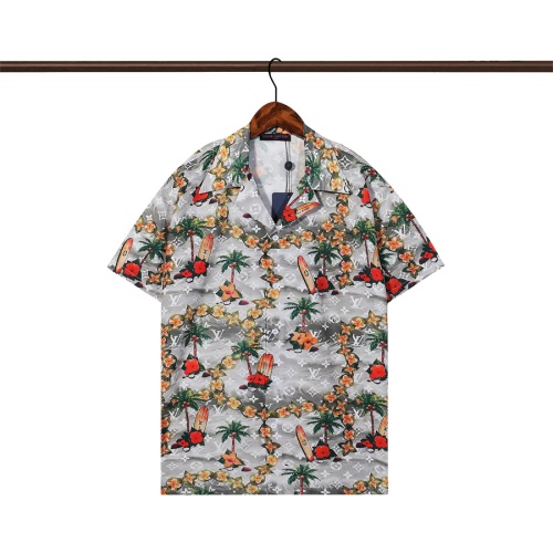 Louis Vuitton LV Shirts Short Sleeved For Men #1236107 $36.00 USD, Wholesale Replica Louis Vuitton LV Shirts