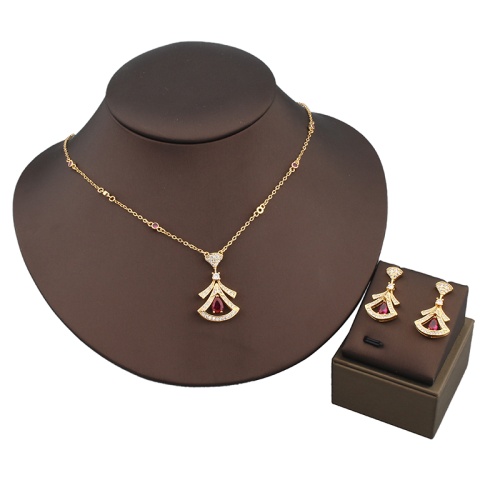 Bvlgari Jewelry Set For Women #1236166 $88.00 USD, Wholesale Replica Bvlgari Jewelry Set