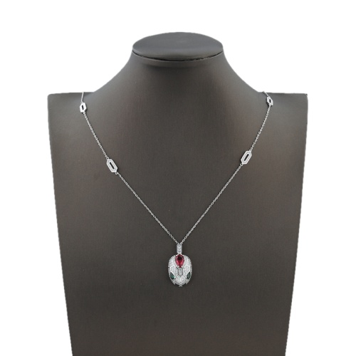 Replica Bvlgari Necklaces For Women #1236170 $52.00 USD for Wholesale