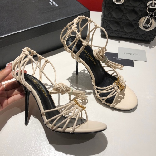 Replica Yves Saint Laurent YSL Sandal For Women #1236175 $98.00 USD for Wholesale