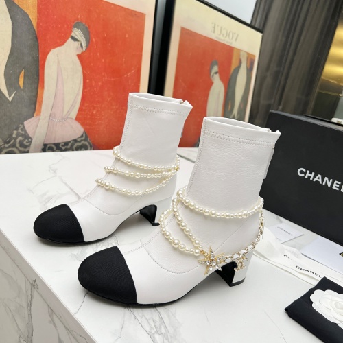 Chanel Boots For Women #1236178 $125.00 USD, Wholesale Replica Chanel Boots