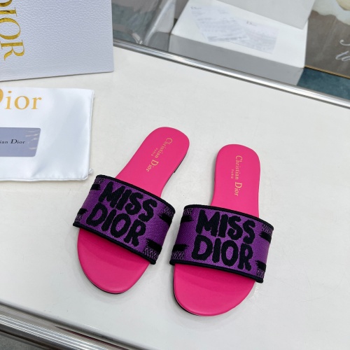 Christian Dior Slippers For Women #1236198 $76.00 USD, Wholesale Replica Christian Dior Slippers