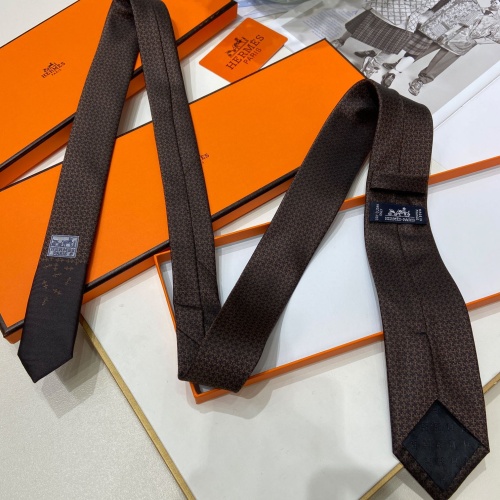 Replica Hermes Necktie #1236227 $38.00 USD for Wholesale