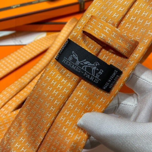 Replica Hermes Necktie #1236234 $38.00 USD for Wholesale