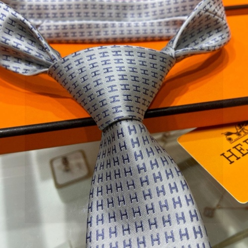 Replica Hermes Necktie #1236243 $38.00 USD for Wholesale