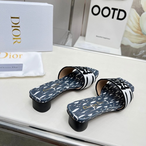 Replica Christian Dior Slippers For Women #1236248 $82.00 USD for Wholesale