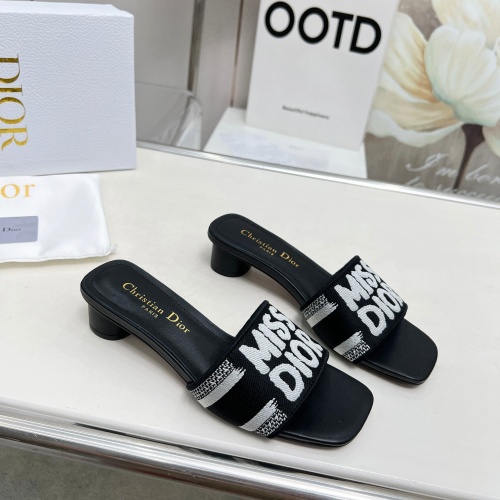 Christian Dior Slippers For Women #1236257 $82.00 USD, Wholesale Replica Christian Dior Slippers