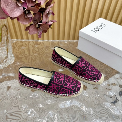 Replica LOEWE Casual Shoes For Women #1236261 $92.00 USD for Wholesale