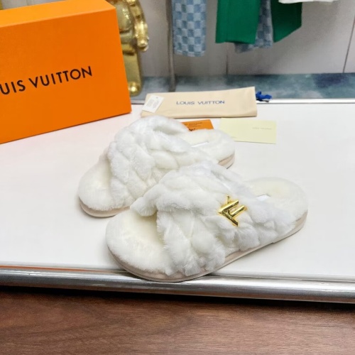 Louis Vuitton Slippers For Women #1236263 $96.00 USD, Wholesale Replica Louis Vuitton Slippers