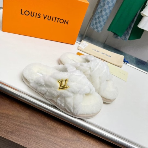 Replica Louis Vuitton Slippers For Women #1236263 $96.00 USD for Wholesale