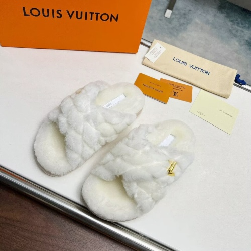 Replica Louis Vuitton Slippers For Women #1236263 $96.00 USD for Wholesale