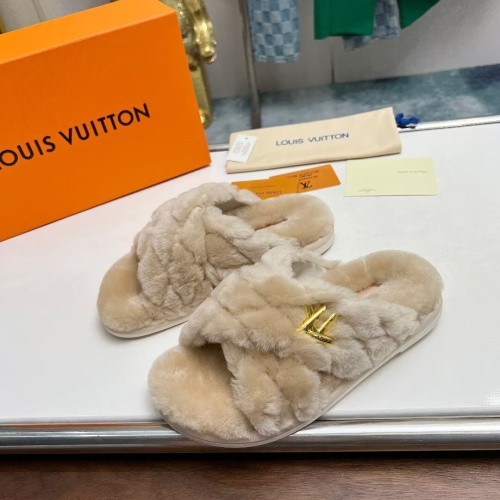 Louis Vuitton Slippers For Women #1236264 $96.00 USD, Wholesale Replica Louis Vuitton Slippers