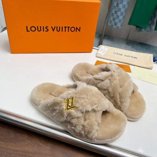 Replica Louis Vuitton Slippers For Women #1236264 $96.00 USD for Wholesale