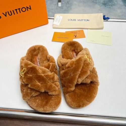 Replica Louis Vuitton Slippers For Women #1236265 $96.00 USD for Wholesale