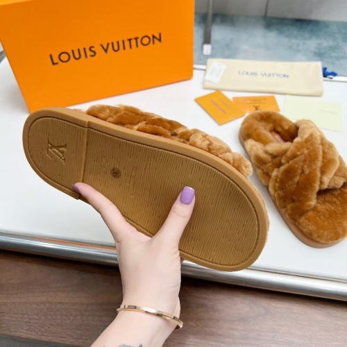 Replica Louis Vuitton Slippers For Women #1236265 $96.00 USD for Wholesale