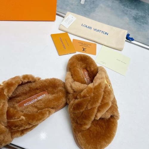 Replica Louis Vuitton Slippers For Women #1236265 $96.00 USD for Wholesale