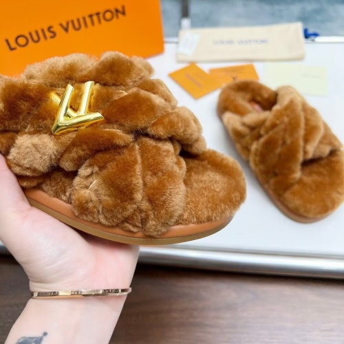 Replica Louis Vuitton Slippers For Women #1236265 $96.00 USD for Wholesale