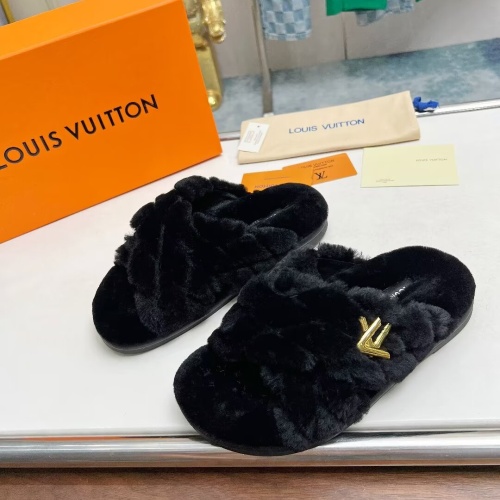 Louis Vuitton Slippers For Women #1236266 $96.00 USD, Wholesale Replica Louis Vuitton Slippers