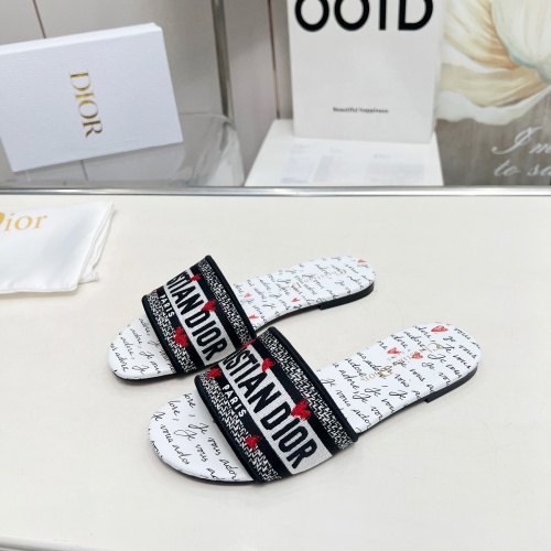 Christian Dior Slippers For Women #1236279 $76.00 USD, Wholesale Replica Christian Dior Slippers