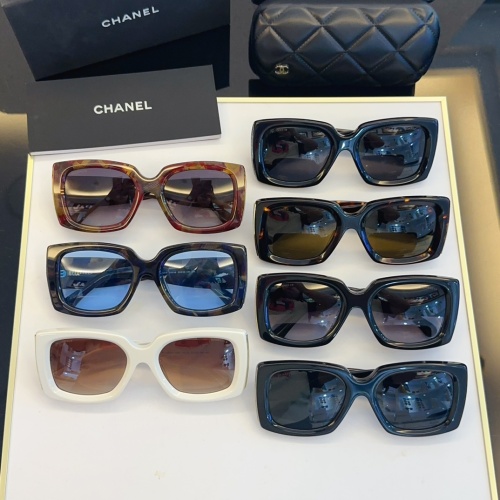 Replica Chanel AAA Quality Sunglasses #1236330 $52.00 USD for Wholesale