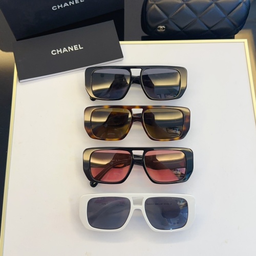 Replica Chanel AAA Quality Sunglasses #1236340 $56.00 USD for Wholesale