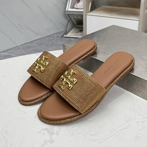 Tory Burch TB Slippers For Women #1236346 $80.00 USD, Wholesale Replica Tory Burch TB Slippers