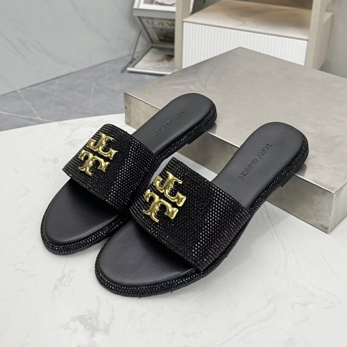 Tory Burch TB Slippers For Women #1236349 $80.00 USD, Wholesale Replica Tory Burch TB Slippers