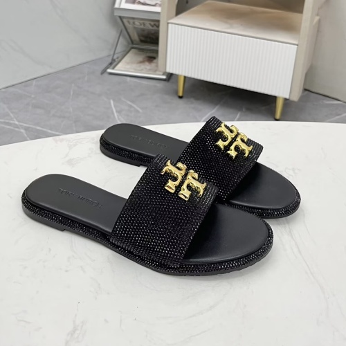 Replica Tory Burch TB Slippers For Women #1236349 $80.00 USD for Wholesale