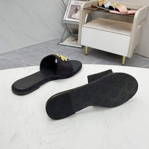 Replica Tory Burch TB Slippers For Women #1236349 $80.00 USD for Wholesale