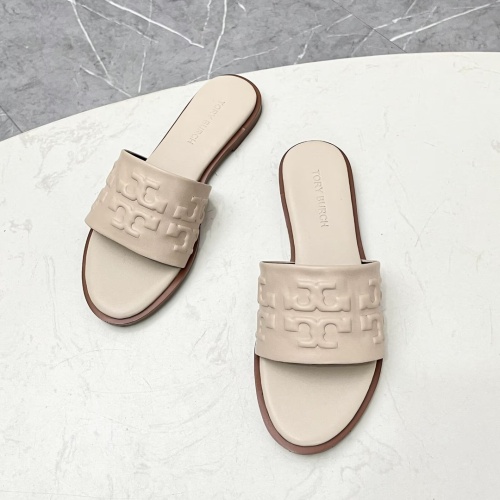 Replica Tory Burch TB Slippers For Women #1236351 $80.00 USD for Wholesale