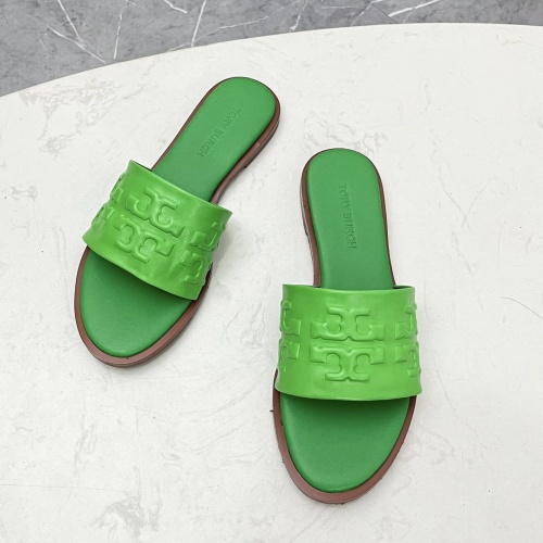 Replica Tory Burch TB Slippers For Women #1236354 $80.00 USD for Wholesale